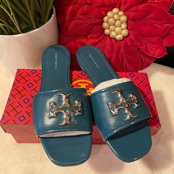 TORY BURCH ELEANOR SLIDE - Picture 1 of 10